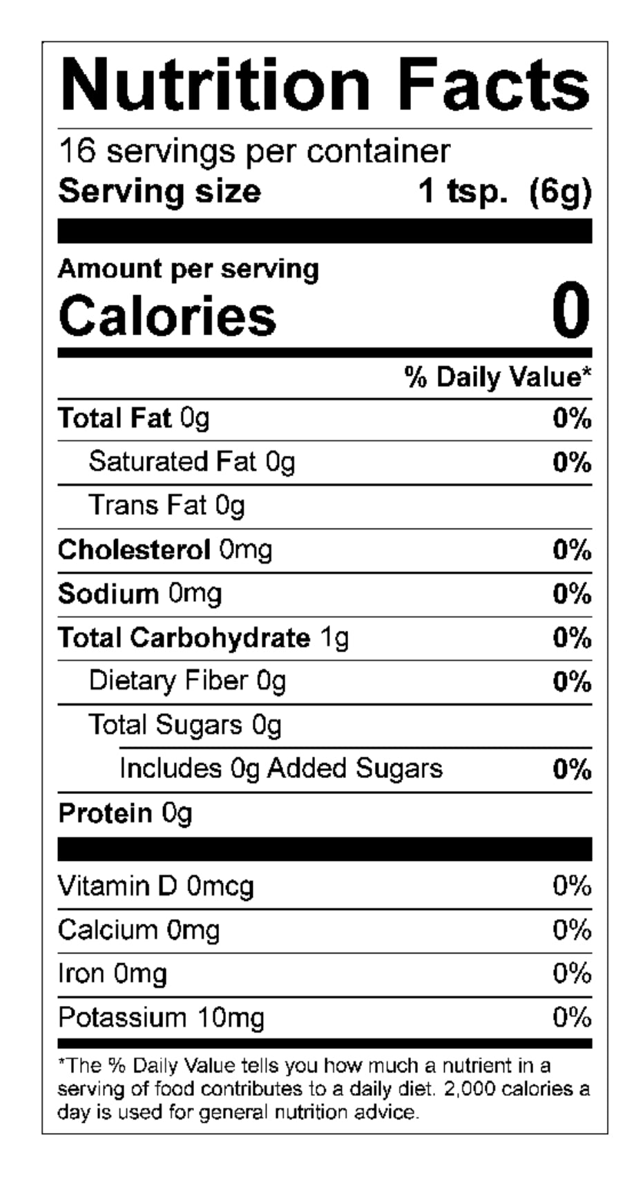 Garam Goddess Mango Cardamom Nutrition Label highlighting clean ingredients, no artificial flavors and low salt and sugar